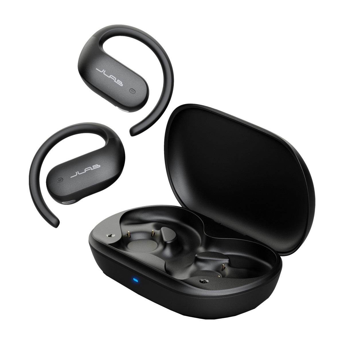 JLab Jbuds Open Sport 2 helt trådløse in-ear hodetelefoner (sort)