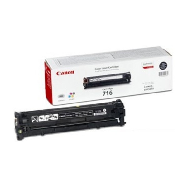 Canon Cartridge 716, black 1 Stykker Original svart