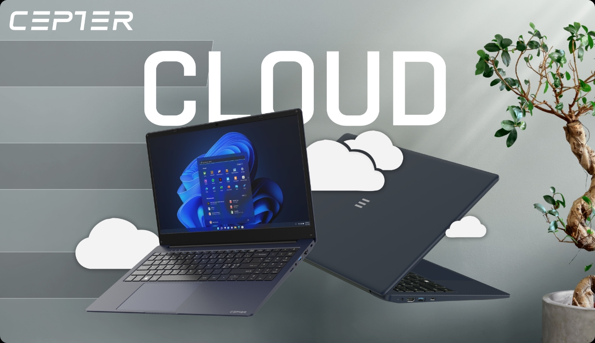 Cepter Cloud 15,6" laptop.