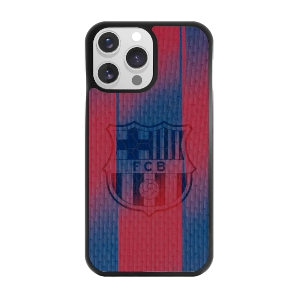 Phonecases3D iPhone 14 Pro FC Barcelona -3D suojakuori, musta