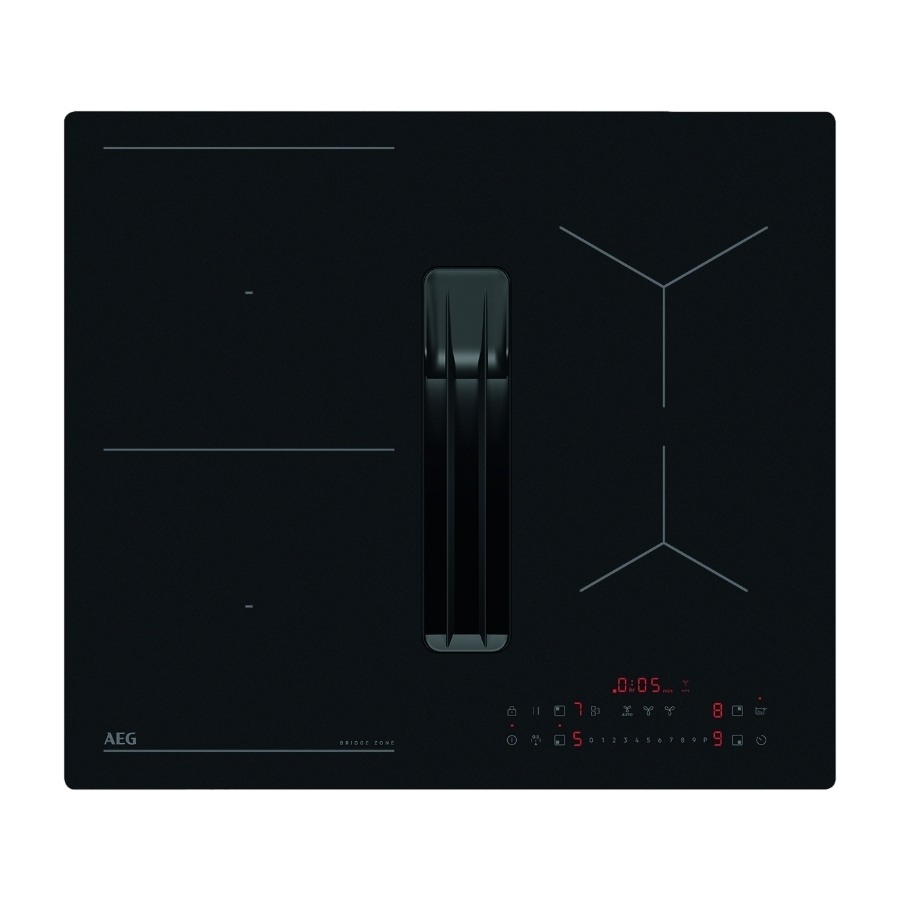 AEG 6000-serien TT6PCB00CT SaphirMatt® SE induktionskogeplade med emhætte billede 3
