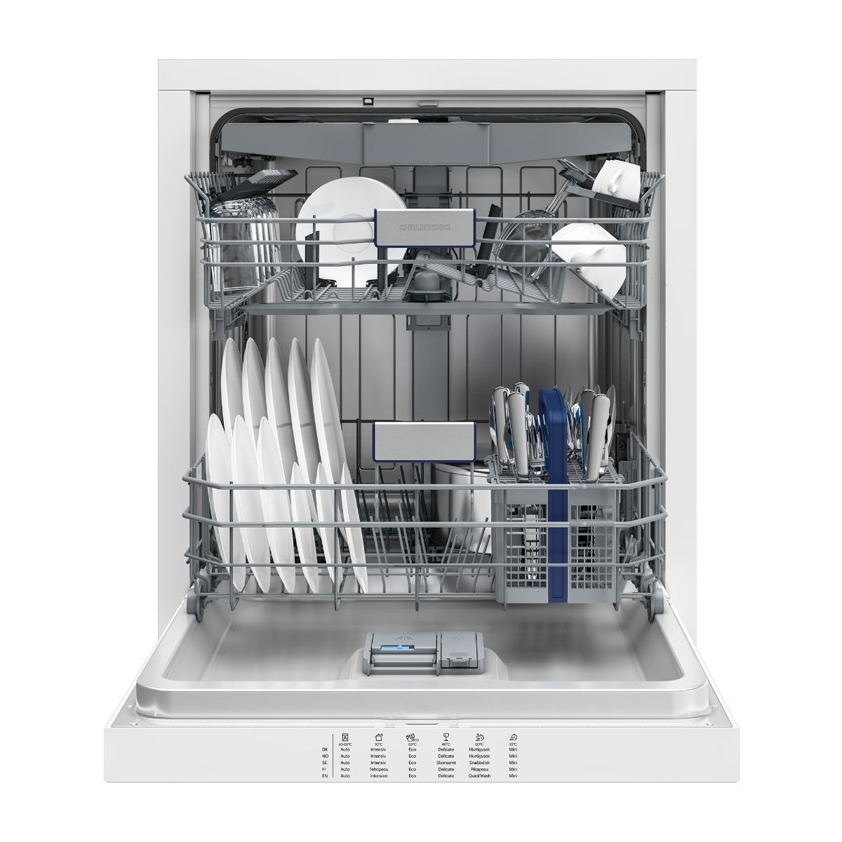 Grundig GNUP4540W opvaskemaskine billede 4